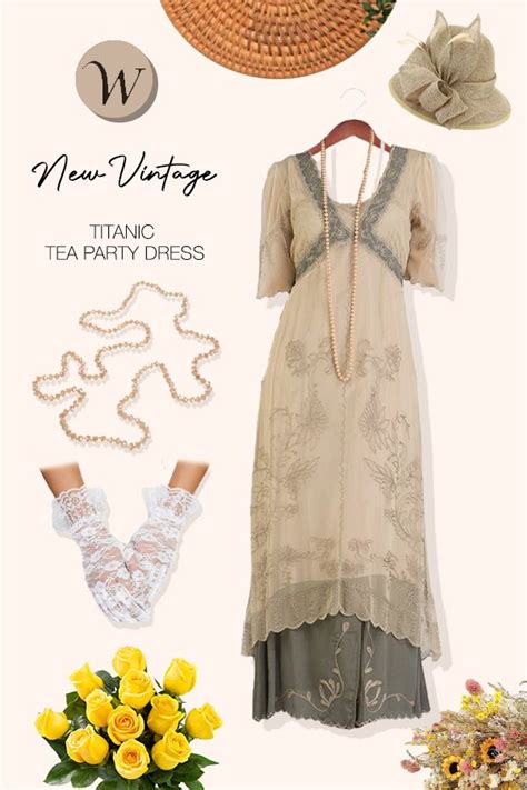 This Is The Newest Titanic Dress Victorian Style Empire Dress With