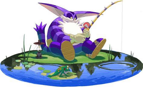 Big The Cat And Froggy Sonic Drawn By I Akira Danbooru