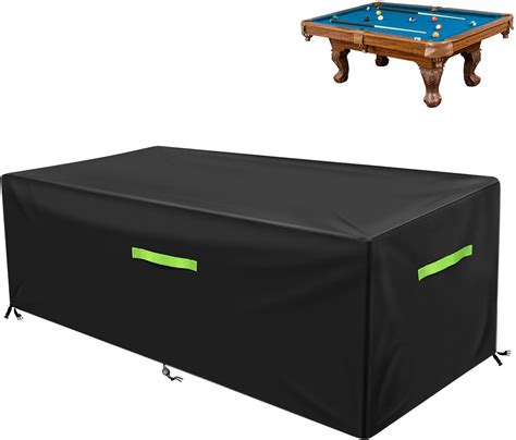 Amazon GEMITTO Pool Table Cover Billiard Table Covers With