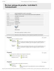 Rklevisar Entrega De Prueba Actividad Automatizada Pdf