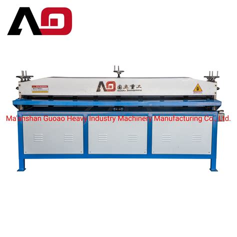 Hvac Duct Galvanized Sheet Metal Beading Machine Grooving Machine