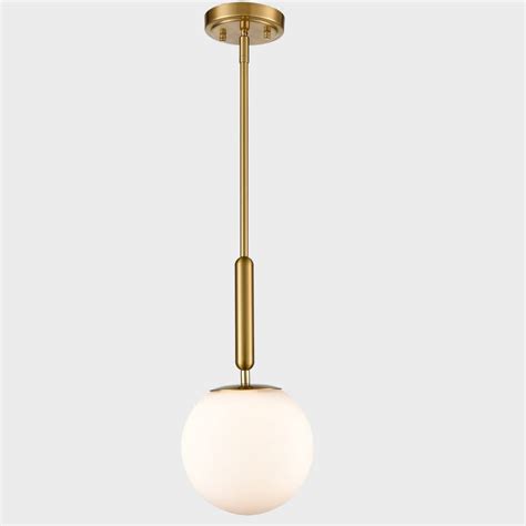 Kitchen Island Globe Gold Pendant Light Claxy Lighting