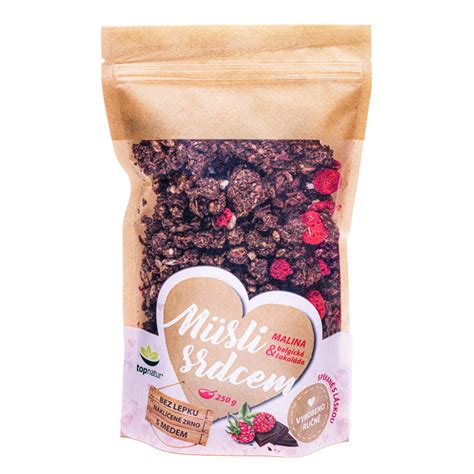 Muesli With The Heart Of Raspberry Belgian Chocolate Topnatur