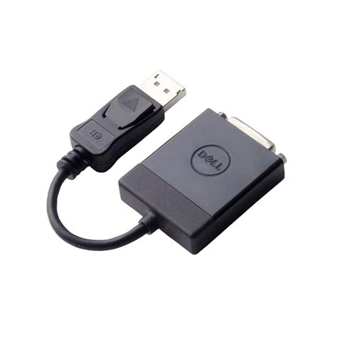 Buy Dell Cable Interfacegender Adapter 1x Displayport 1x Dvi D Black 492 11713 Mydeal