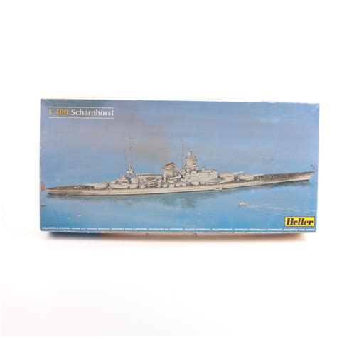 German Battleship Scharnhorst Model Kit by Heller | EBTH