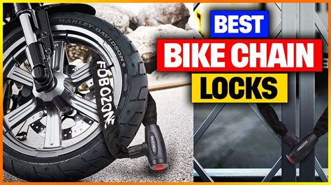 Best Bike Chain Locks 2023 Top 6 Chain Locks For Bike Review Youtube