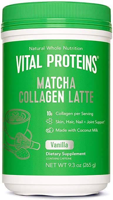 Vital Proteins Matcha Lattes Matcha Green Tea Collagen Latte Powder L