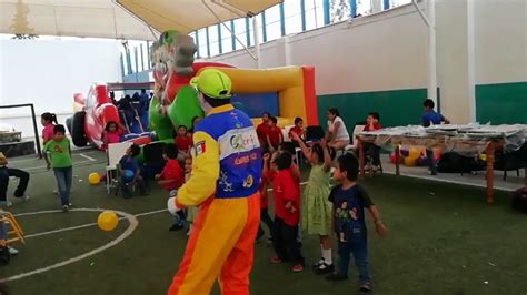 Payaso Colorin Diversiones Casa de la Niñez Poblana en el día del