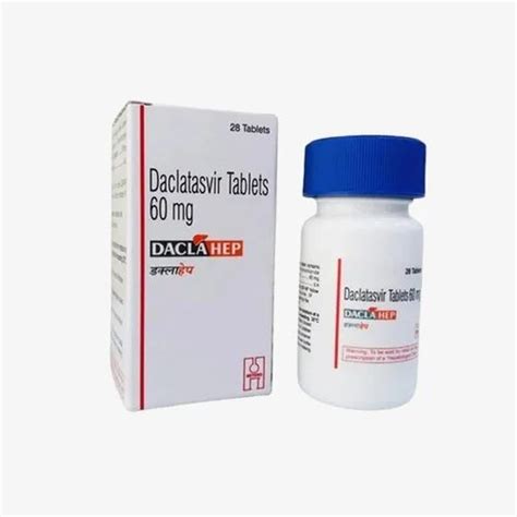 60mg Daclatasvir Daclahep Tablets At Rs 5999 Bottle In Nagpur ID