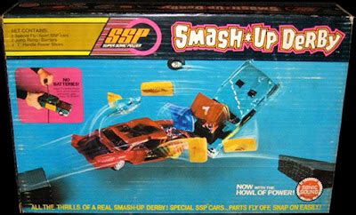 70s Spots Kenner SSP Smash Up Derby Set Bionic Disco