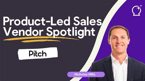 Product Led Sales Pls Vendor Spotlight Pitch Youtube