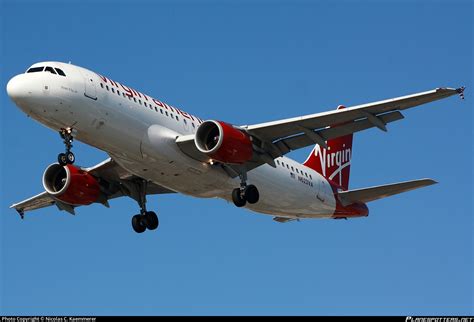 N623VA Virgin America Airbus A320 214 Photo By Nicolas C Kaemmerer