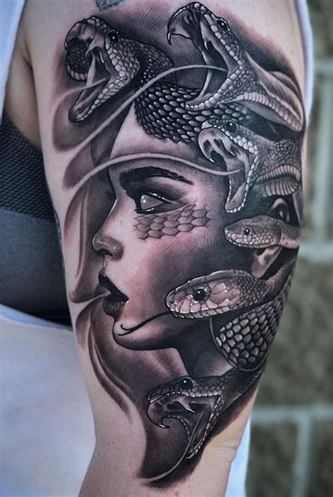 100 Beautiful Medusa Tattoos Youll Need To See Tattoo Me Now