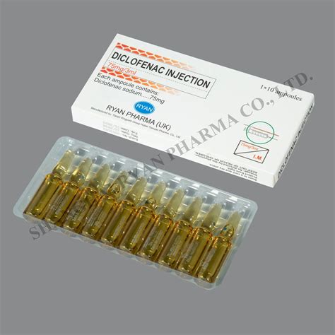 Diclofenac Sodium Injection Mg Ml China Diclofenac And Diclofenac