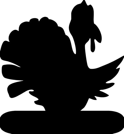 Thanksgiving Turkey Silhouette at GetDrawings | Free download