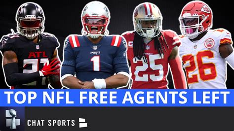 Top 15 NFL Free Agents Left Unsigned Before Start Of The 2021 Season Ft