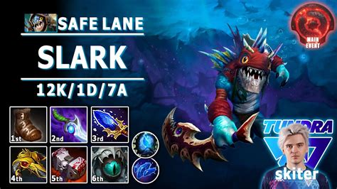 Slark Safe Lane Carry Skiter Pos 1 Slark Play 7 32c Tundra Vs