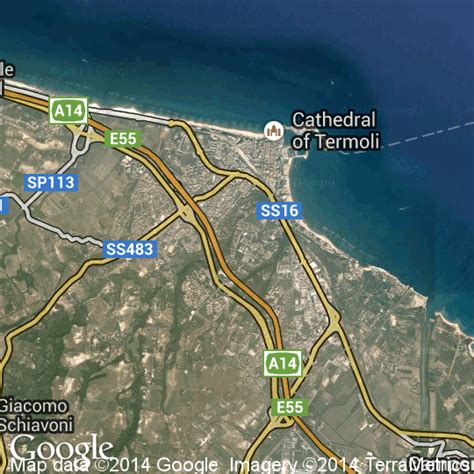 Mappa Di Termoli Cartine Stradali E Foto Satellitari