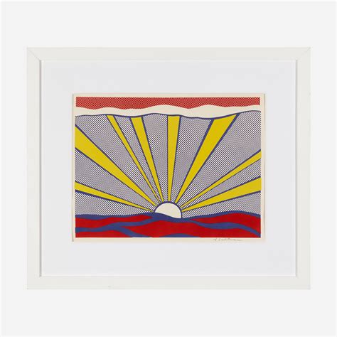 Roy Lichtenstein Sunrise 1965 Artsy