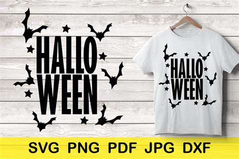 Halloween with Bats Graphic by Gifutto · Creative Fabrica