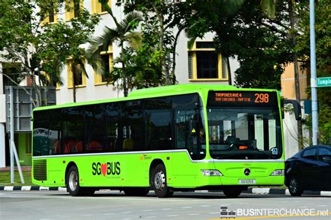 Bus 298 SBS Transit Mercedes Benz Citaro SG1125E Bus Interchange