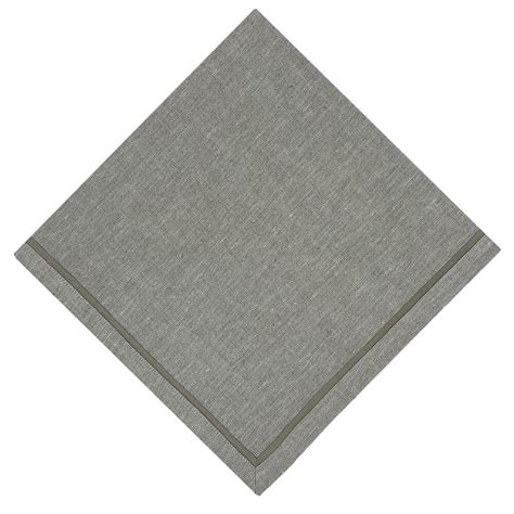 silk piping linen napkins