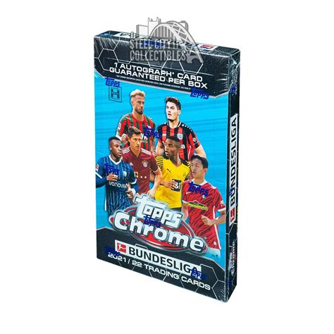 Topps Chrome Bundesliga Soccer Hobby Box Steel City Collectibles