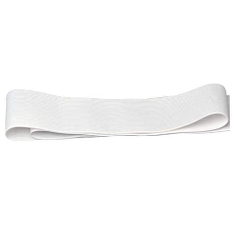 Inch White Knit Elastic Spool Wide Heavy Stretch Elastic Band Yards