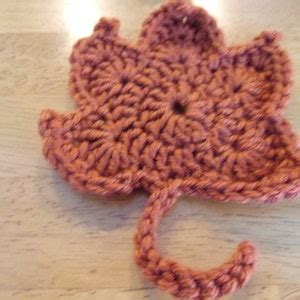 Fall Leaf Crochet Coasters - Etsy