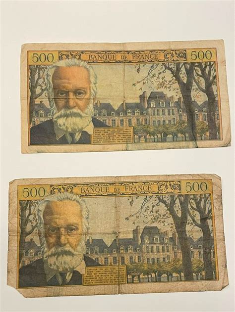 Alte Banknoten Frankreich 500 Francs Kaufen Auf Ricardo