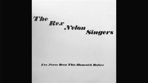 The Rex Nelon Singers Way Up On The Mountain Youtube