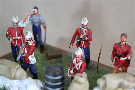 Rose Miniatures Stadden Lassett Zulu War Rorkes Drift 24th Foot Battle