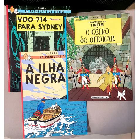 As Aventuras De Tintim O Cetro De Ottokar A Ilha Negra Voo Para