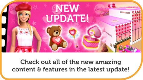 NEW VALENTINE UPDATE Barbie Dreamhouse Adventures 1355 I Budge Studios