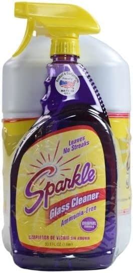 Sparkle A J Funk And Co 20515 Commercial Glass Cleaner Original Purple Formula 33 8