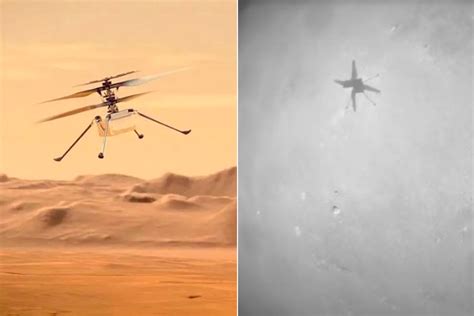 Nasa S Ingenuity Mars Helicopter Captures Footage Of Its Record Flight