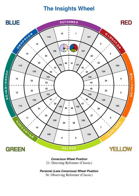 Amber Insights Discovery Profile Personal Discovery