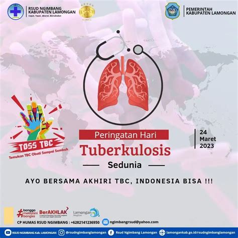 HARI TUBERKULOSIS Rumah Sakit Umum Daerah Ngimbang Kabupaten Lamongan