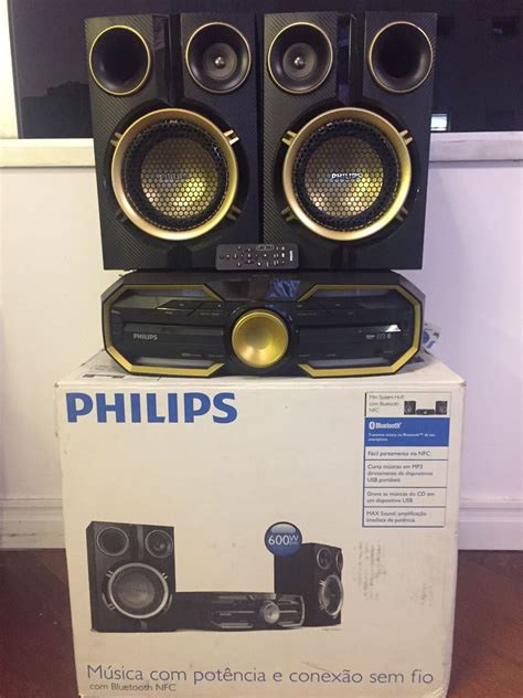 Mini System Philips W Rms Bluetooth Nfc Usb Direct Fx X