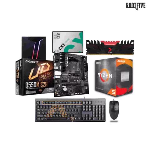 pc build with ryzen 5 5600g [ custom gaming pc build ] amd ryzen 5 ...