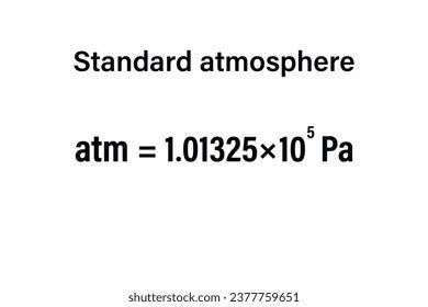 66 Standard Atmospheric Pressure Images, Stock Photos, 3D objects, & Vectors | Shutterstock