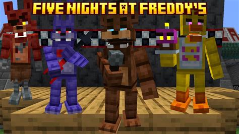 This Fnaf Minecraft Mod Is Underrated Puglords Fnaf Mod Showcase Youtube