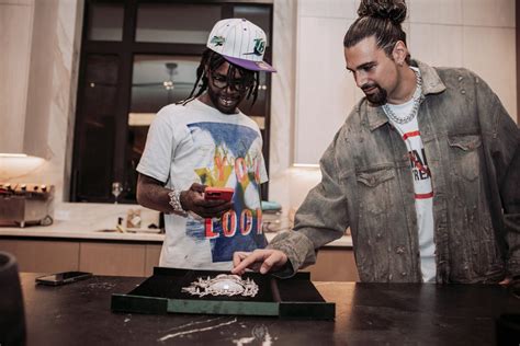 Chief Keef Gets Wild New Almighty Sosa Loud Chain From Alex Moss