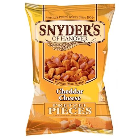 Snyders Of Hanover Snyder S Of Hanover Cheddar Cheese Pretzel Pieces 8