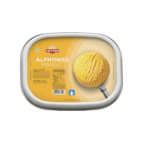 Top N Town Alphonso Mango Ice Cream Tub Price Buy Online At Best