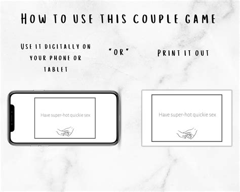 100 Sex Challenges Printable Couple Intimacy Game To Explore Your