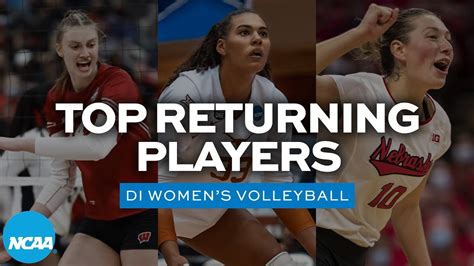 College Volleyballs Top Returning Players To Know In 2022 Youtube