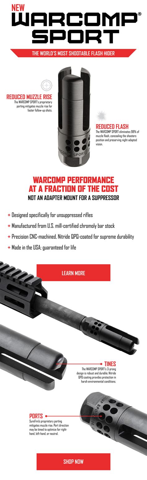 New SureFire WARCOMP SPORT SureFire