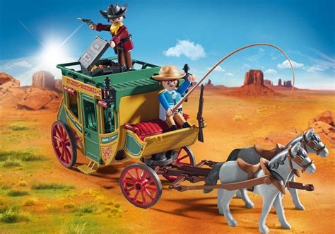 PLAYMOBIL Western Kutsche Cowboy Bandit Indianer Wild West Saloon