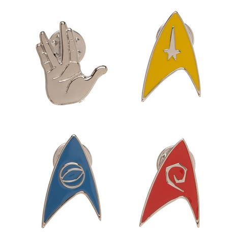 Star Trek Lapel Pins Set Star Trek Accessories Star Trek Gift - Star ...